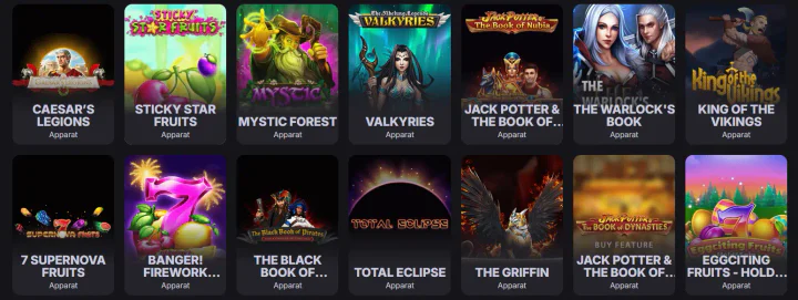 Beste online slots en gokkasten selectie bij Betsomnia Casino