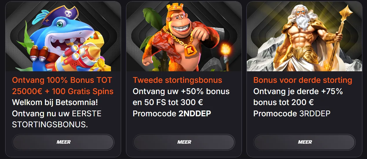Royale welkomstbonus voor nieuwe spelers